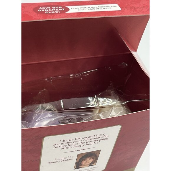 New VTG 2001 Hallmark Keepsake PEANUTS PAGEANT Nativity Scene Ornament SEE ALL - Picture 6 of 16